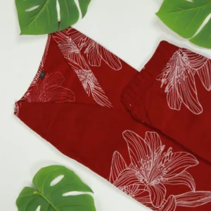 Effortlessly Chic in Maroon 2- piece Set