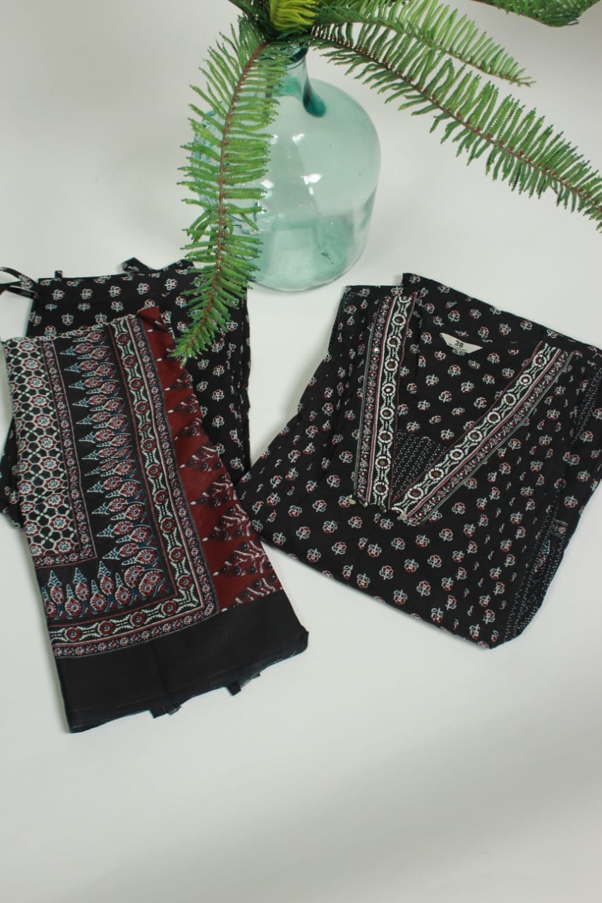Premium Cotton 3-Piece A-Line Set - Image 2