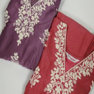 Vijithra Silks 3-Piece Salwar Set – Premium Threadwork Elegance