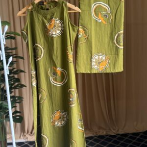 Polo Neck cotton - Co-ord set