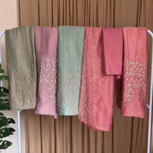 Premium Crushed Tissue UnstitchedSalwar