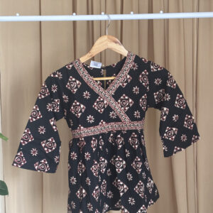 Pure Cotton- Ajrakh Crop Top