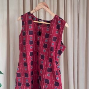 Geometric Crop Top