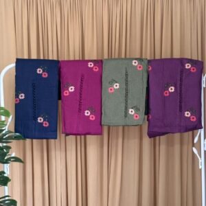 Premium Kota Checks - Unstitched 3‑Piece Salwar Set